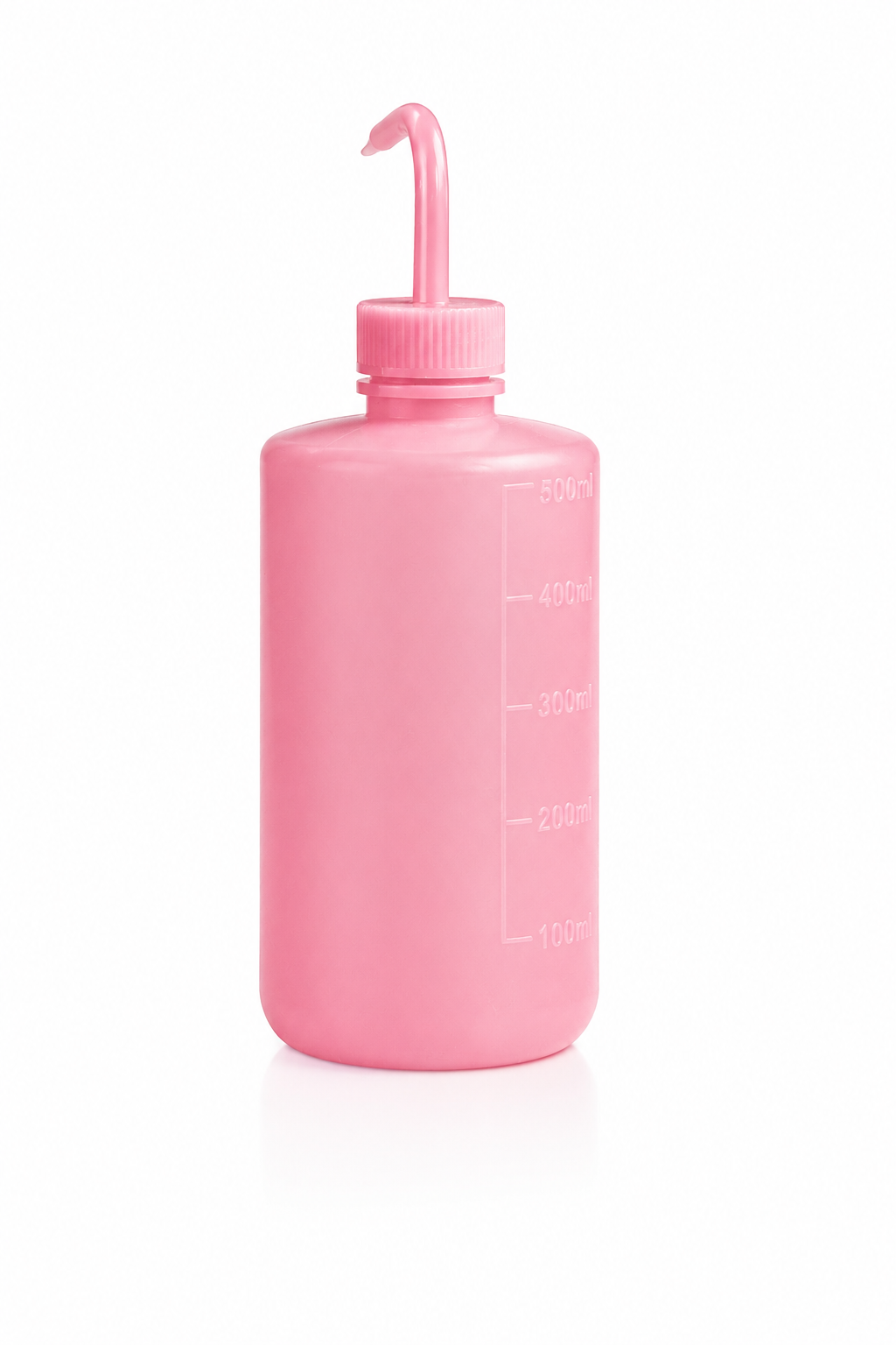 Pink spray bottle