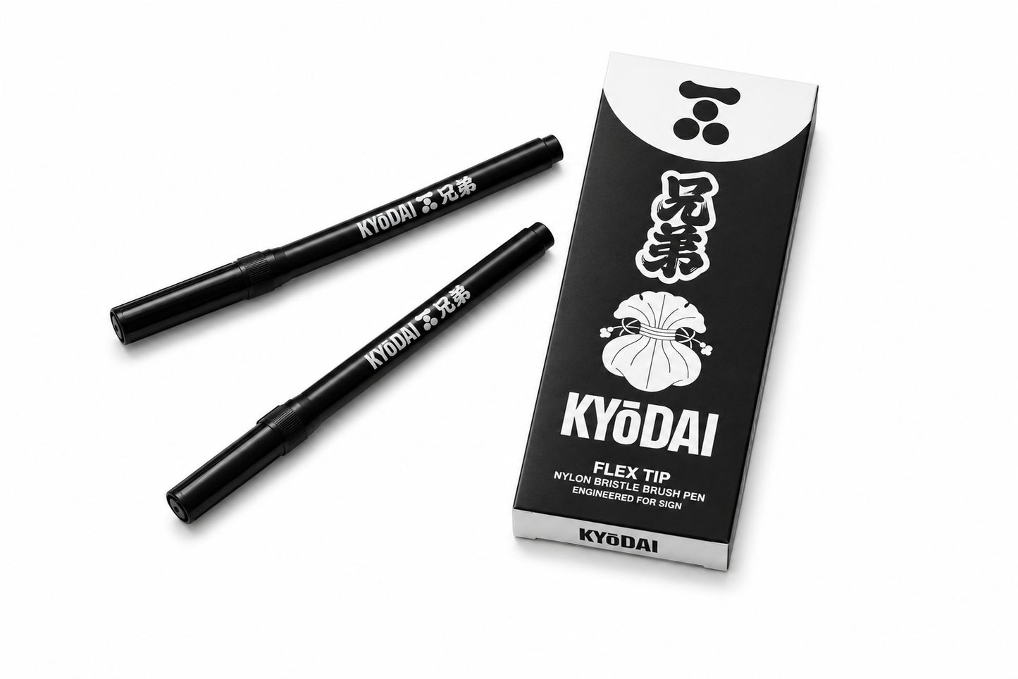 Kyodai brush pen flex tip Gentian violet