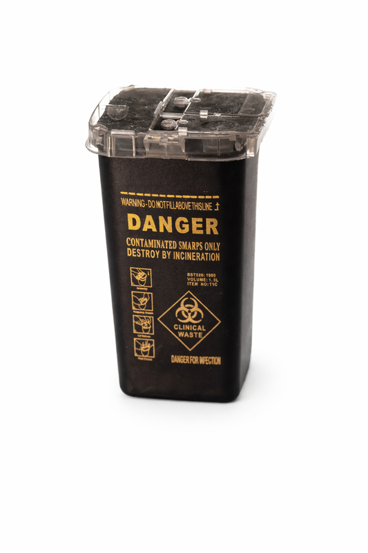 Black durable container