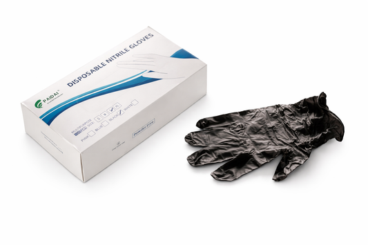 Disposable nitrile gloves