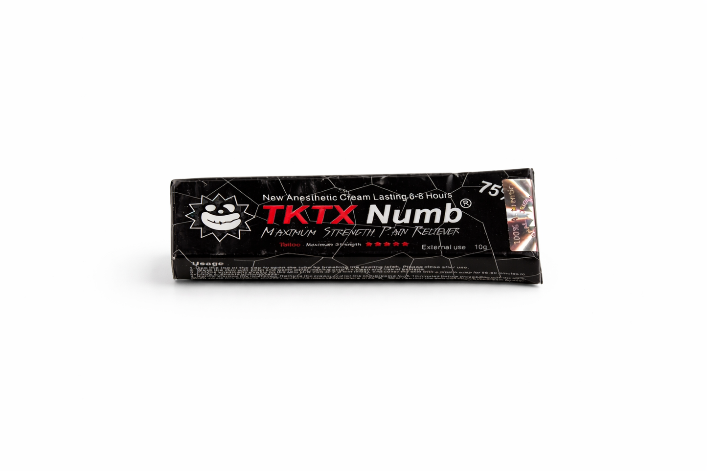 TKTX Numb 75% Maximum Strength Pain Relieiver Numbing Cream